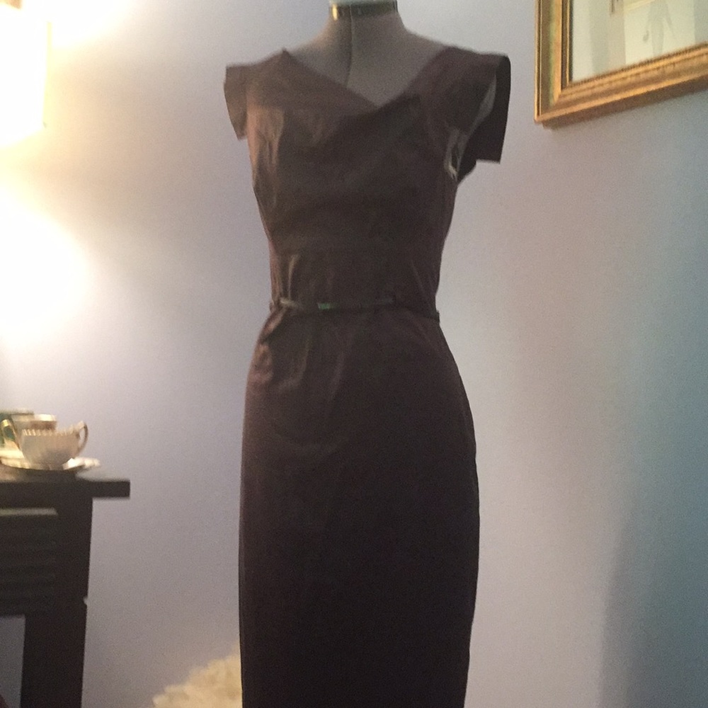 Black Halo sheath dress